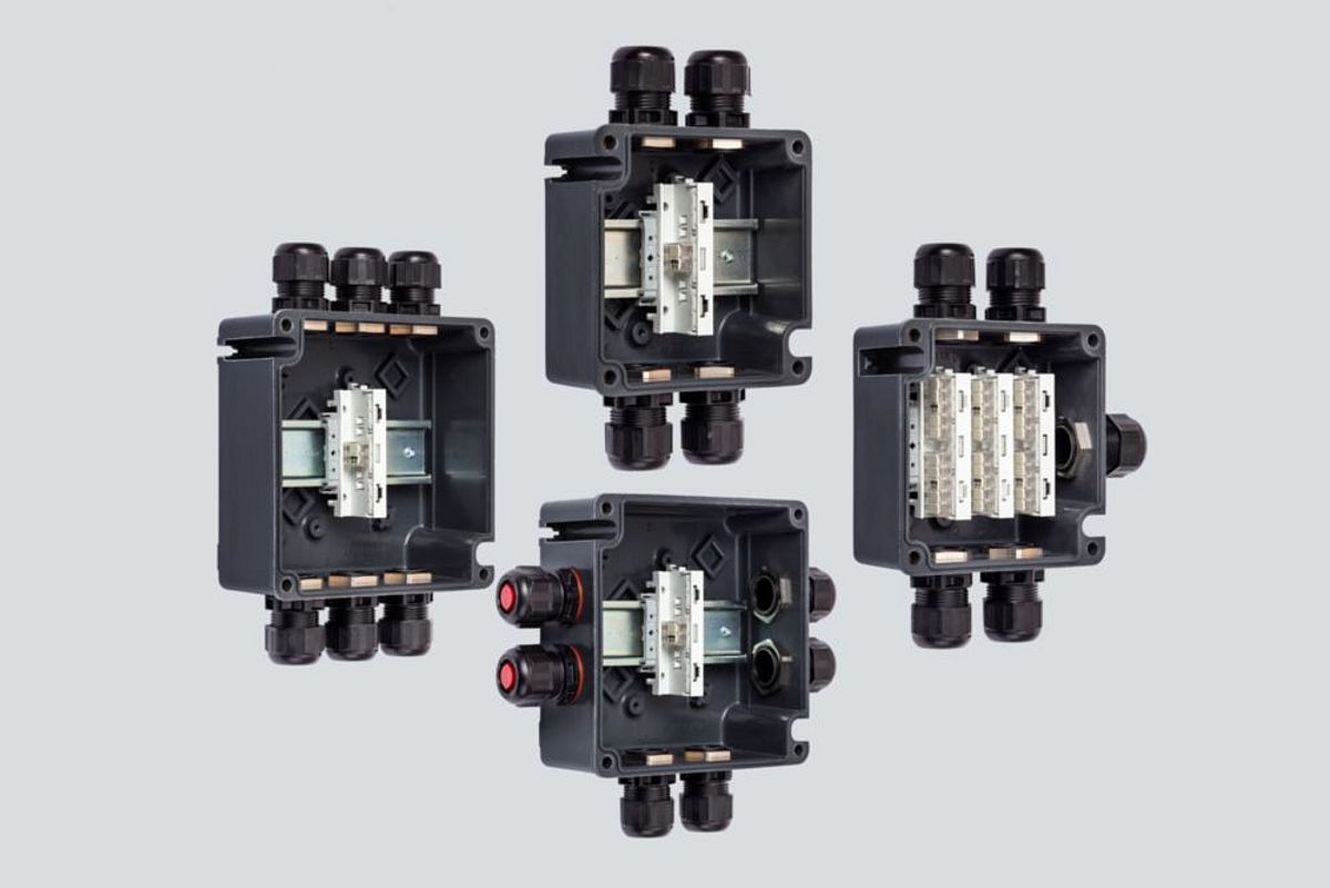 带 WAGO 221 EX 防爆接线端子的 8118 系列防爆接线盒