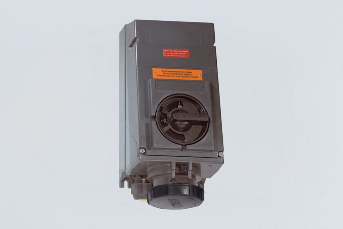 壁挂式防爆插座 63 A 系列 8579/31