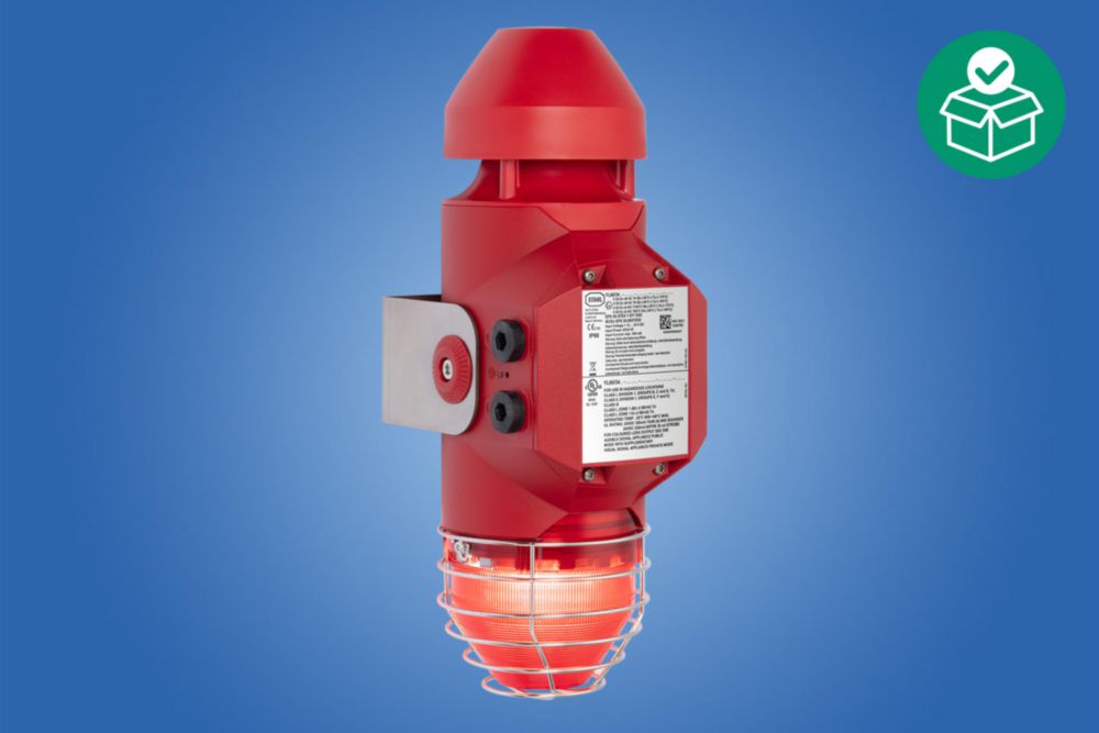 声光报警装置，音量高达 120 dB(A) / LED / 5 焦耳，铝制外壳，YL60/3 - YODALEX 3 系列